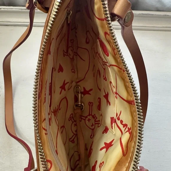 Dooney & Bourke Brown Leather Emma Bag - Picture 2 of 13